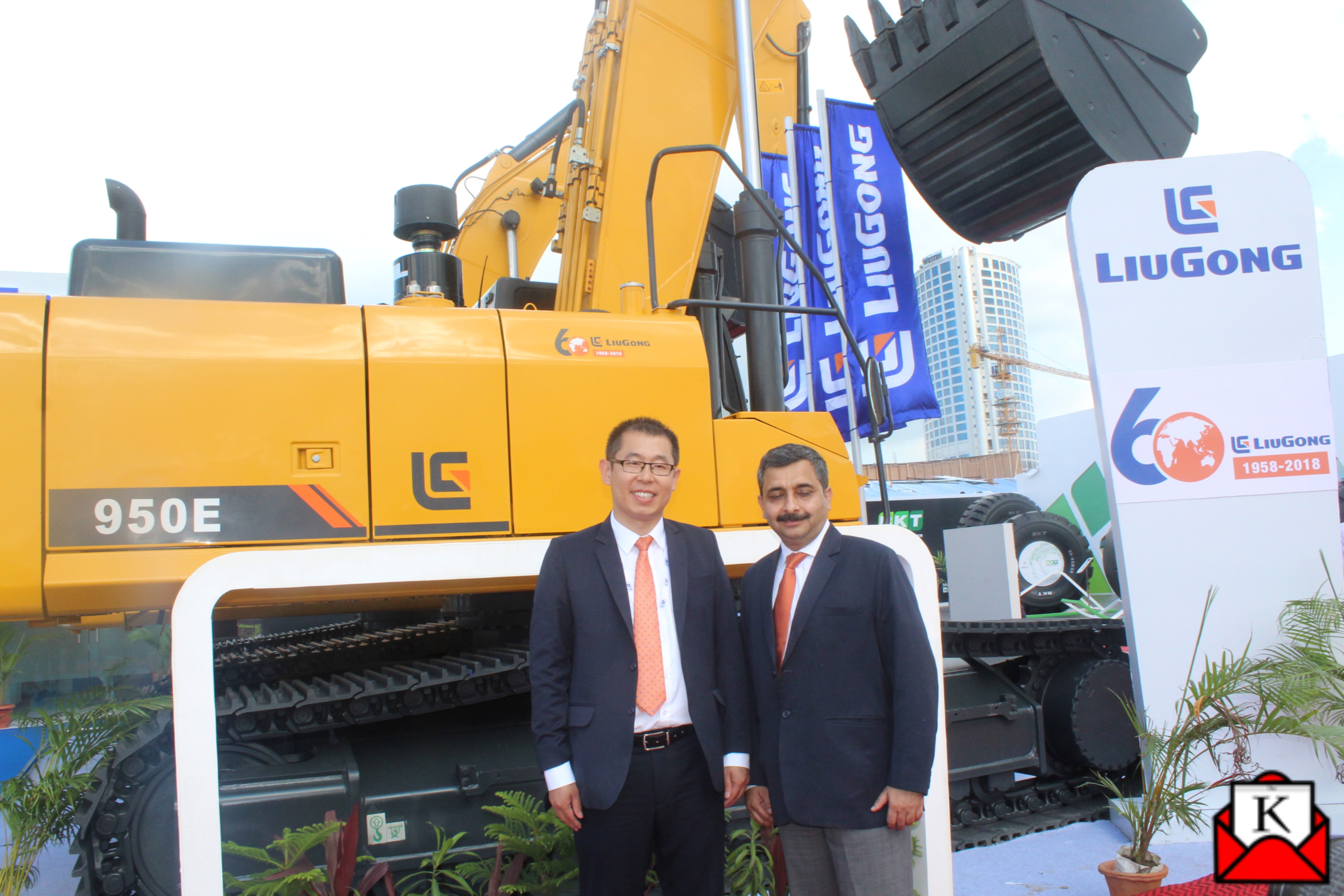 LiuGong India Launched Two Products at IMME 2018