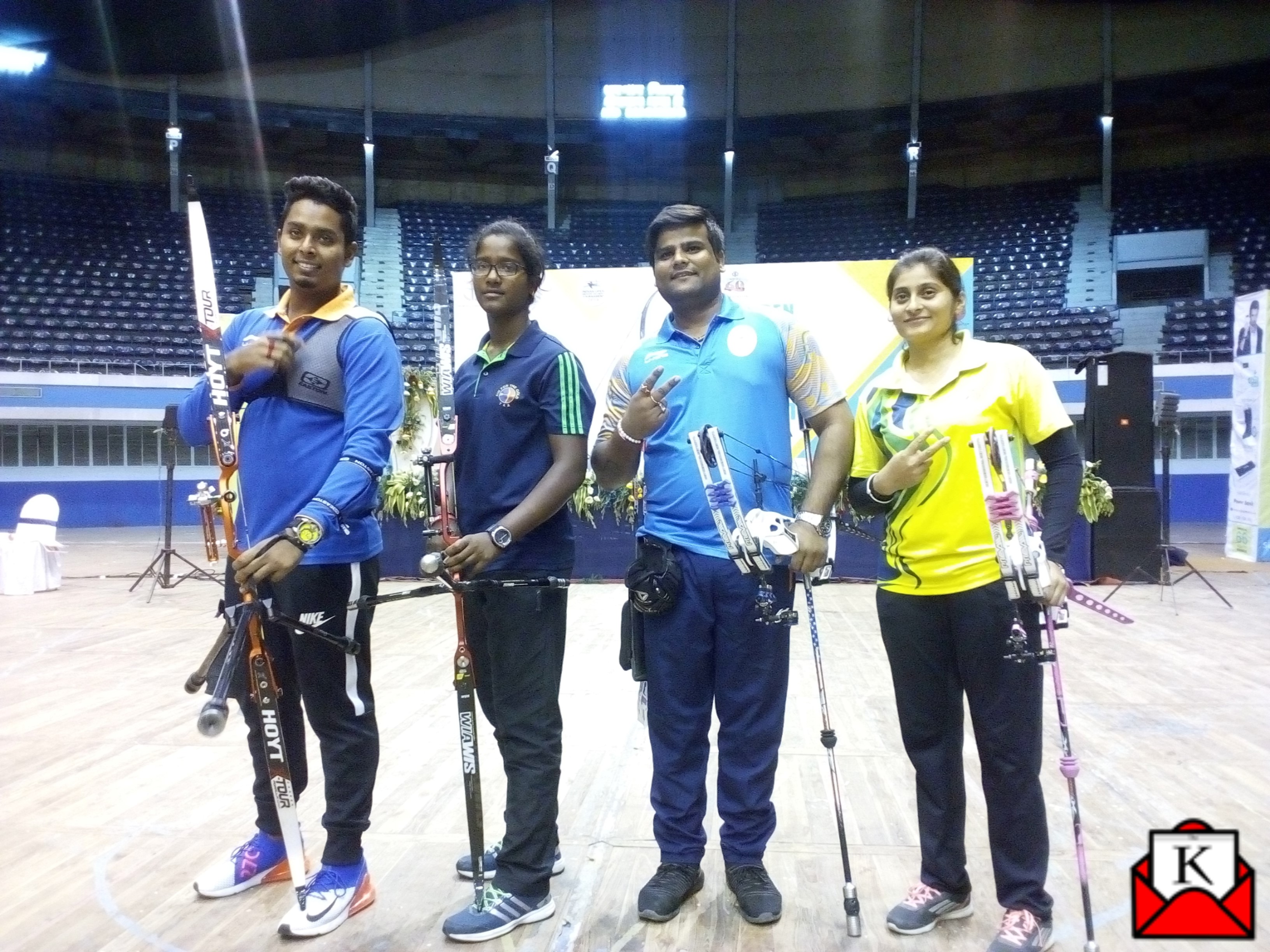 Atanu, Amit, Komolika and Sushmita Win The First Edition of Indian Open Indoor Archery Tournament
