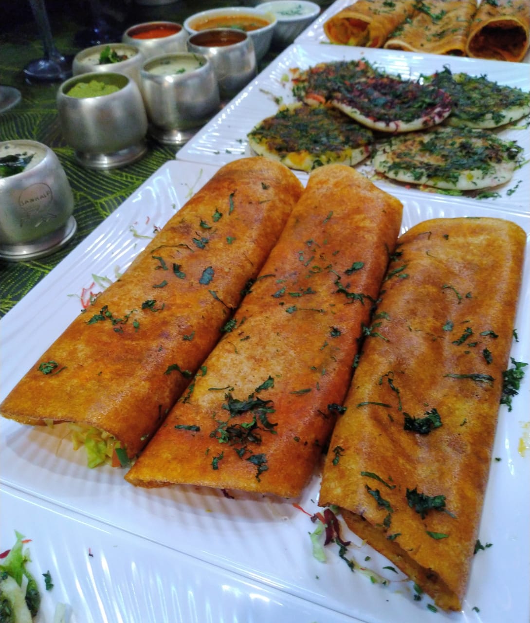 53 Feet Long Dosa Maker Sankalp’s Restaurant Inaugurated by Rituparna Sengupta
