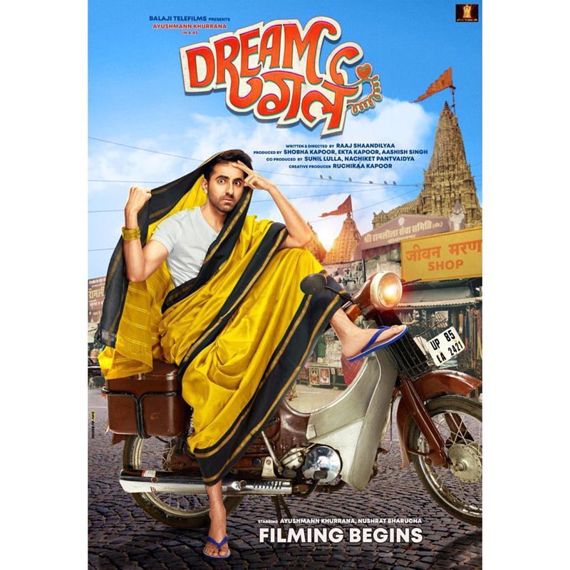 Ayushmann Khurrana Begins Shooting For New Bollywood Film Dreamgirl