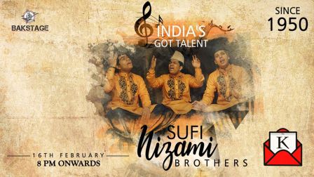 Nizami Brothers to Perform at Bakstage on 16th February