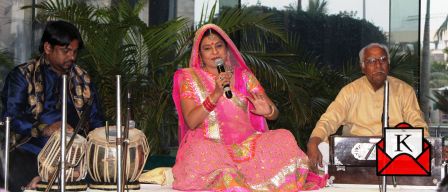Indian Folk Singer Malini Awasthi’s Performance in Kolkata