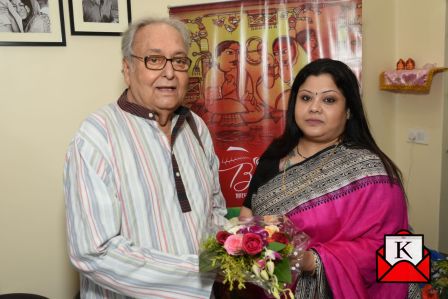 Soumitra Chatterjee Inaugurates Bengali Restaurant Swade Bangali