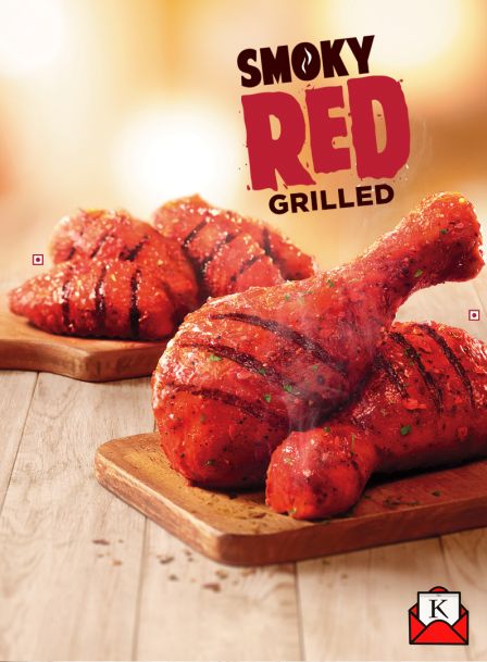 KFC’s Latest Offering is Smoky Red; Juicy, Grilled Chicken Available on Bone and Wings