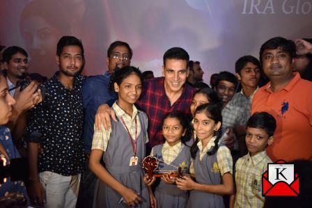 Akshay Kumar Attends Special Screening of Mission Mangal Organized For School Students