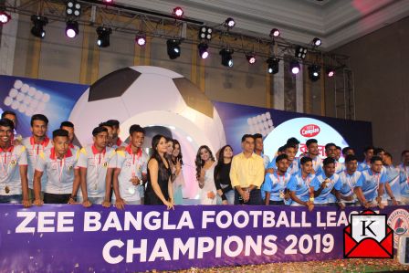 Winners of Zee Bangla Football League 2019 Felicitated