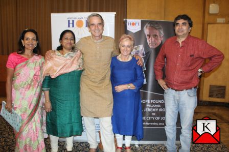 “The Spirit of Kolkata Shines Through Its Problems”- Hollywood Actor Jeremy Irons