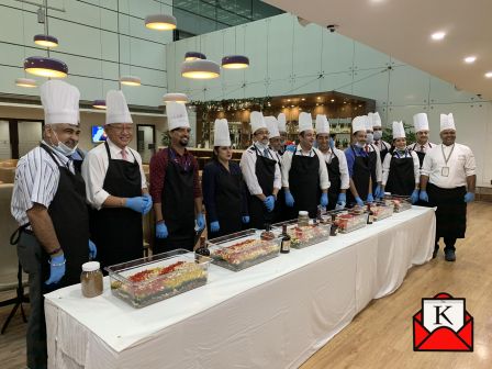 Cake Mixing Ceremony Organized at Plaza Premium Lounge