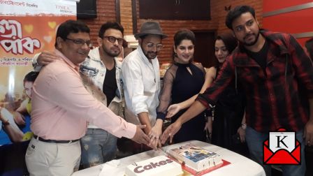 Cast and Crew Grace Promotion of Bengali Film Korapaak at Cakes