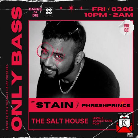 STAIN To Perform At The Salt House On 3rd June