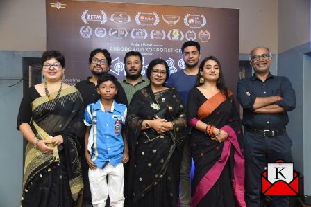 Cast And Crew Grace Trailer Launch Of Kalkokkho (House OF Time)