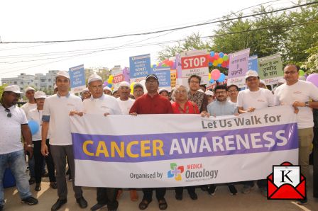 Walkathon Organized By Medica Oncology To Raise Awareness Of Cancer