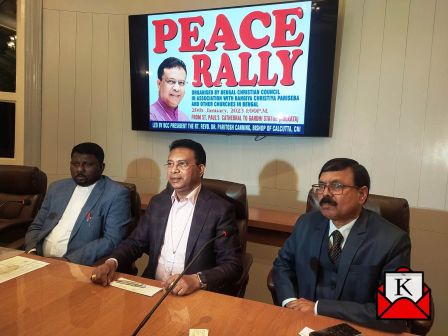 Peace Rally Announced By Bengal Christian Council On 20th January 2023