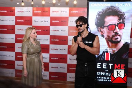 Tiger Shroff Launched Carrera X Prowl Eyewear Collection