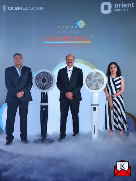 Cloud 3 Fan With Cloudchill Technology Introduced By Orient Electric Limited
