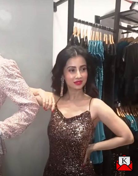 Monami Ghosh Sizzles In Bling Dress Of Latin Quarters At New Collection Launch