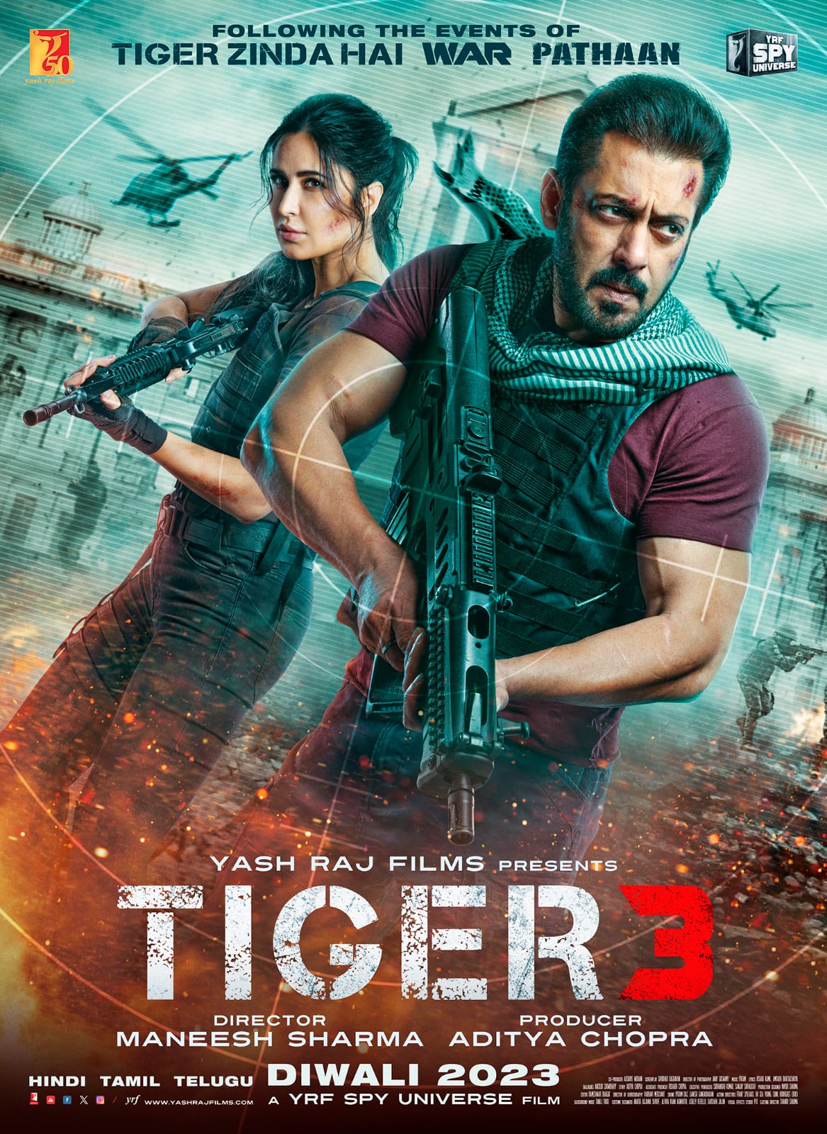 Tiger 3 First Poster Out Now; A Great Addition To YRF Spy Universe
