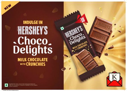 Hershey’s Choco Delights- Special Chocolate Bar With Crunchies