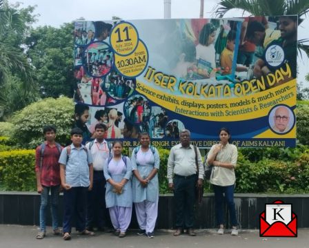 Great Number Of Students At IISER Kolkata Open Day