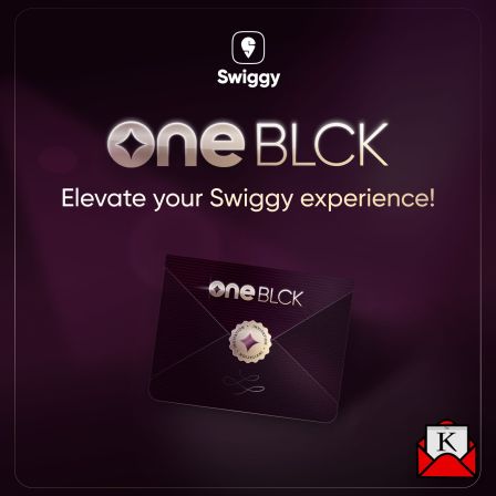 One BLCK By Swiggy-Premium, Invite-Only Membership For Patrons