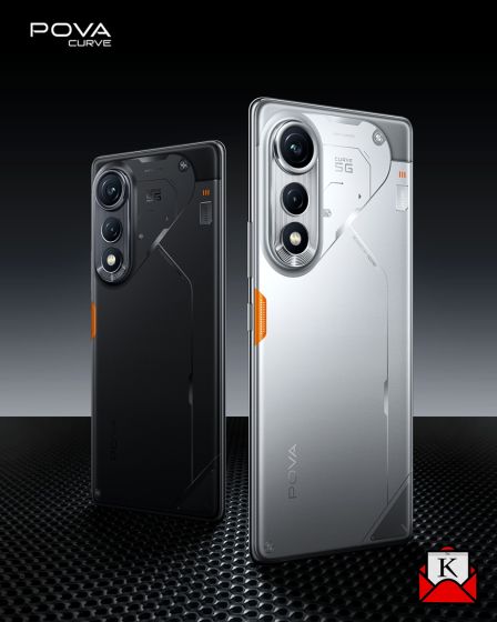 POVA Curve 5G Boasts A Special Futuristic Design With AI