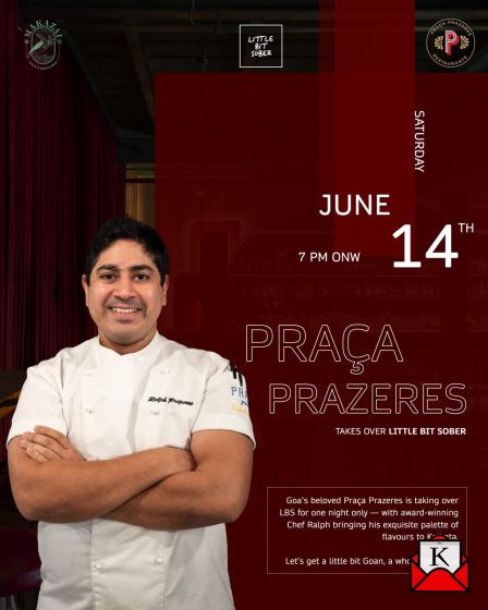 Chef Ralph Prazeres’s First Pop-Up In Kolkata On 14th June