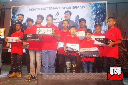 Kids From An NGO Received A New Pair Of Shoes