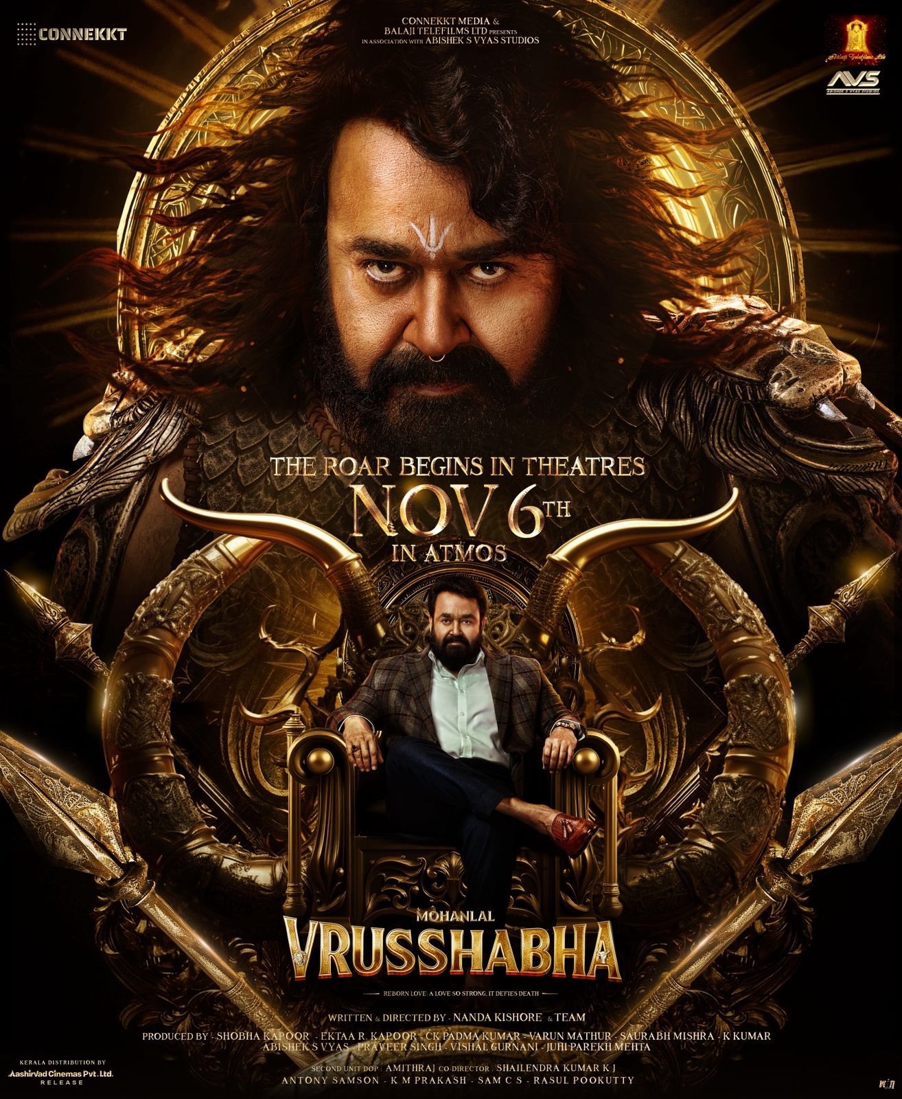 Vrusshabha- Tale Of Love & Retribution Gets A Release Date