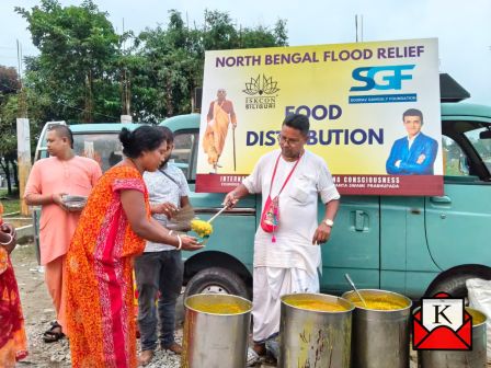 An Amazing Food Relief Effort Of ISKCON & Sourav Ganguly Foundation