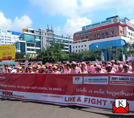 A Great Awareness Rally On Breast Cancer Organized