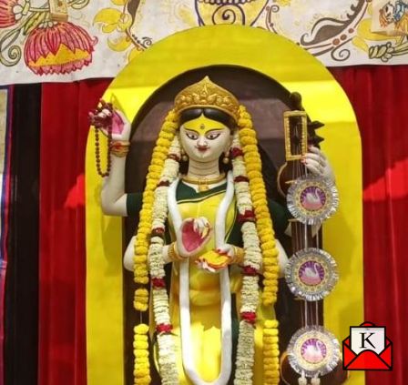 An Excellent Saraswati Pujo At Aditya Academy Group Of Schools