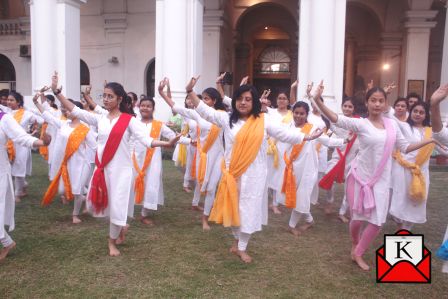 Great Participation Of Diksha Manjari Students At Vasant Utsav Rehearsals