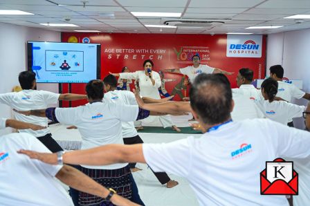 International-Yoga-Day Desun-Hospital