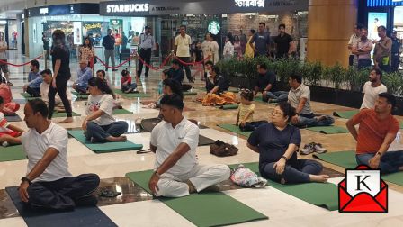 International-Yoga-Day Acropolis-Mall