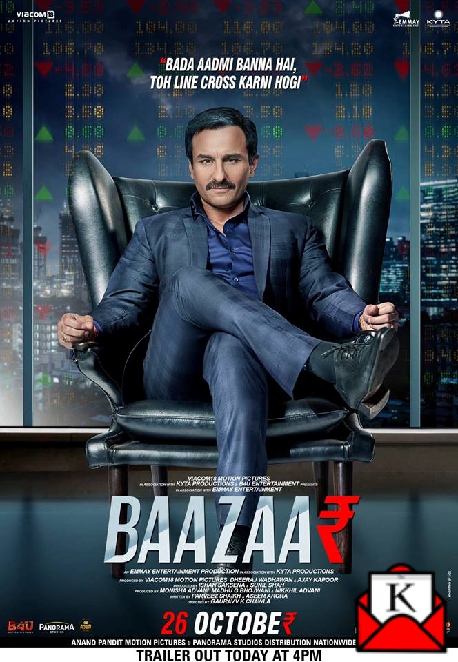 “Shakun Kothari is Both Complex and Challenging”- Saif Ali Khan on his Role in Baazaar