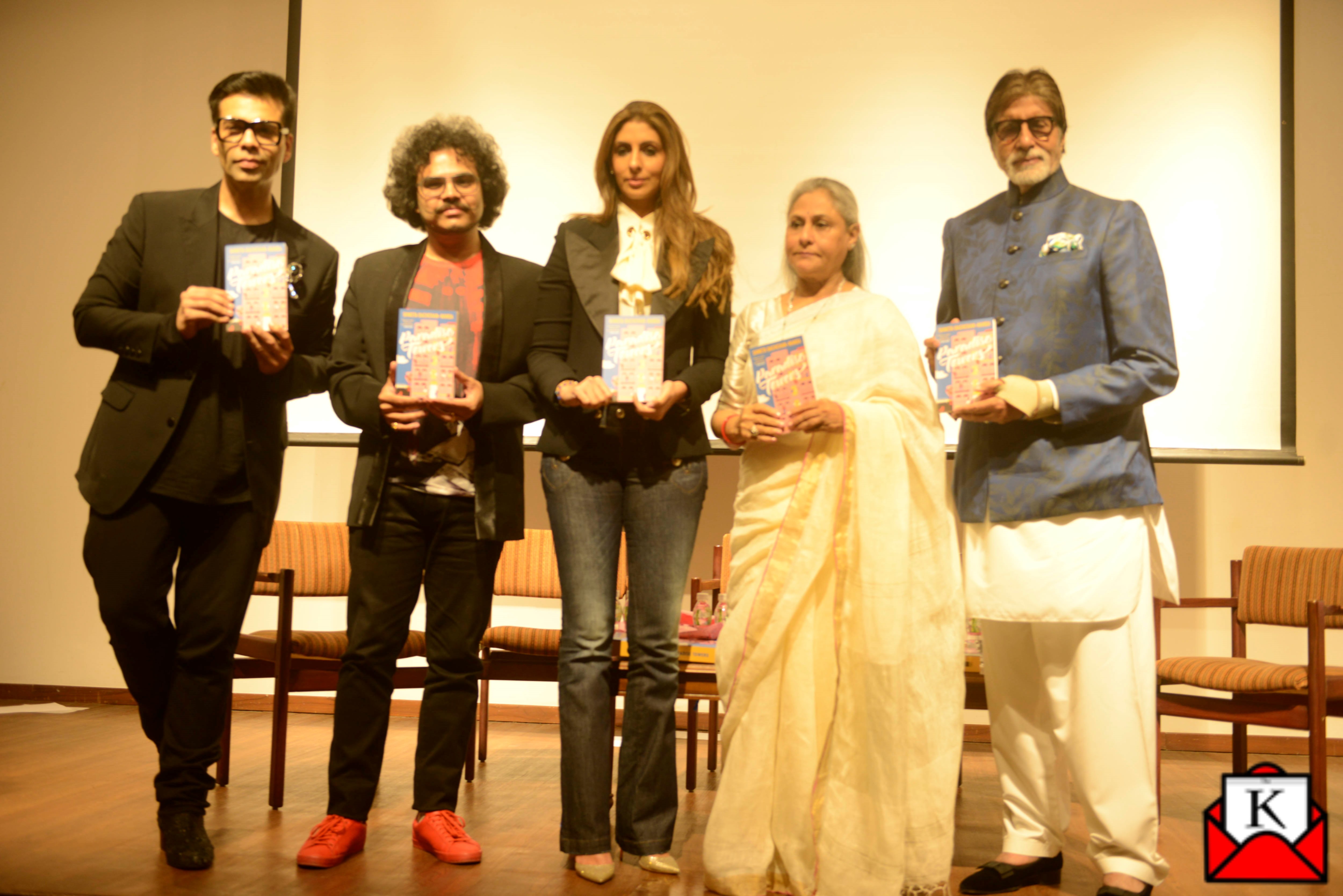 Shweta Bachchan Nanda’s Debut Novel Paradise Tower Released by Amitabh and Jaya Bachchan