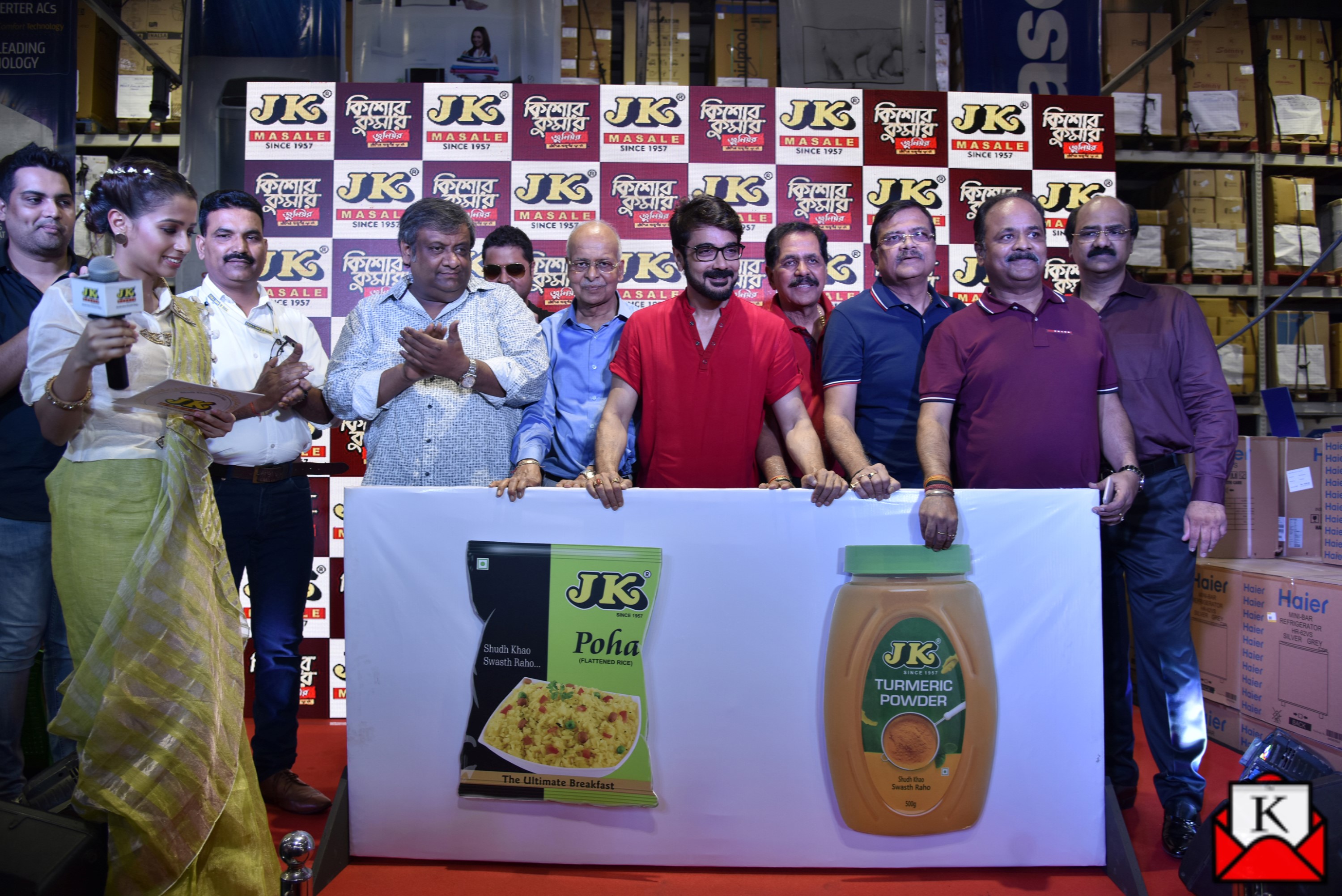 Prosenjit Chatterjee Launched JK Poha and JK Turmeric at Metro Cash & Carry