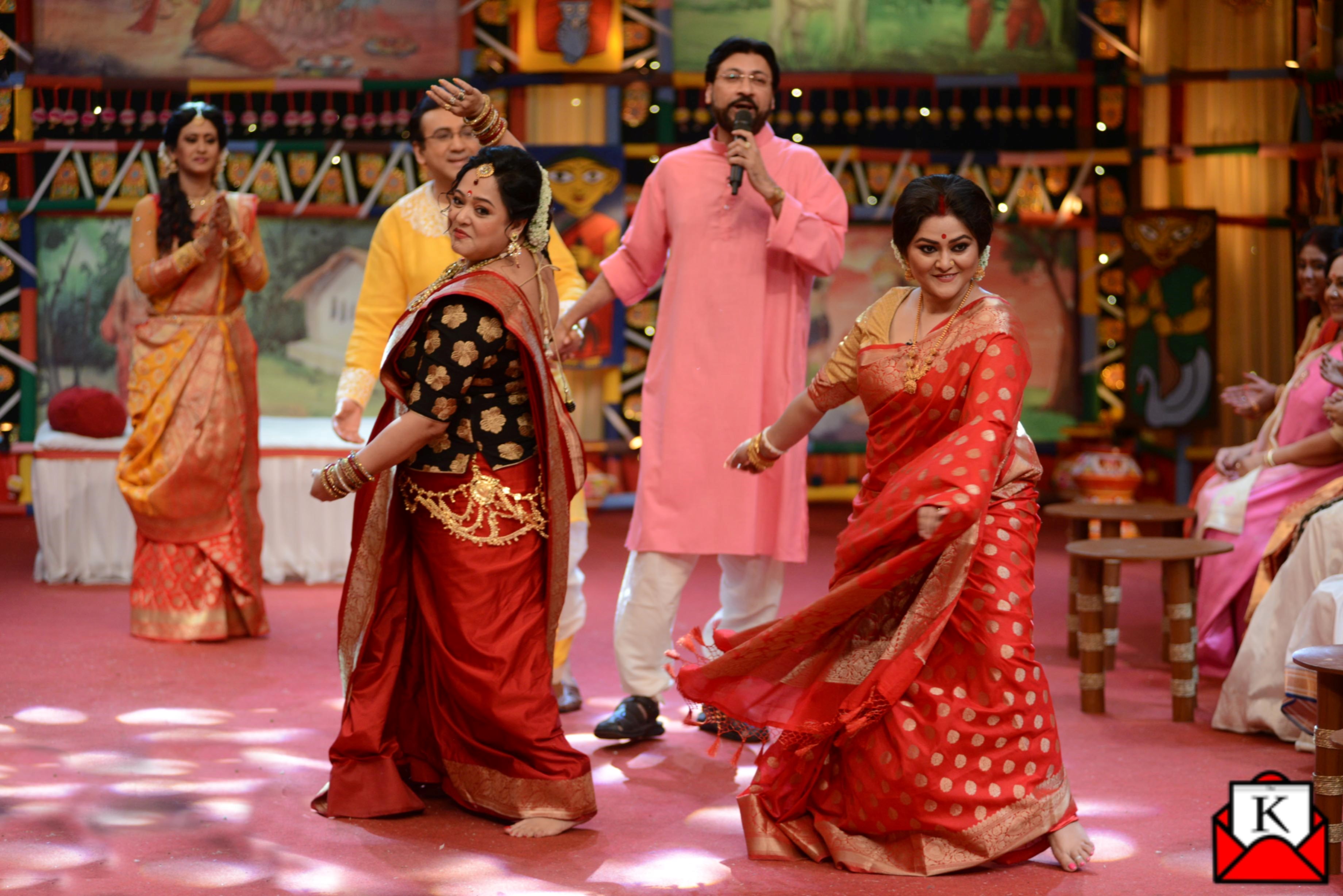 Stars of Zee Bangla Family Celebrate Paribarer Bijoya Boithak