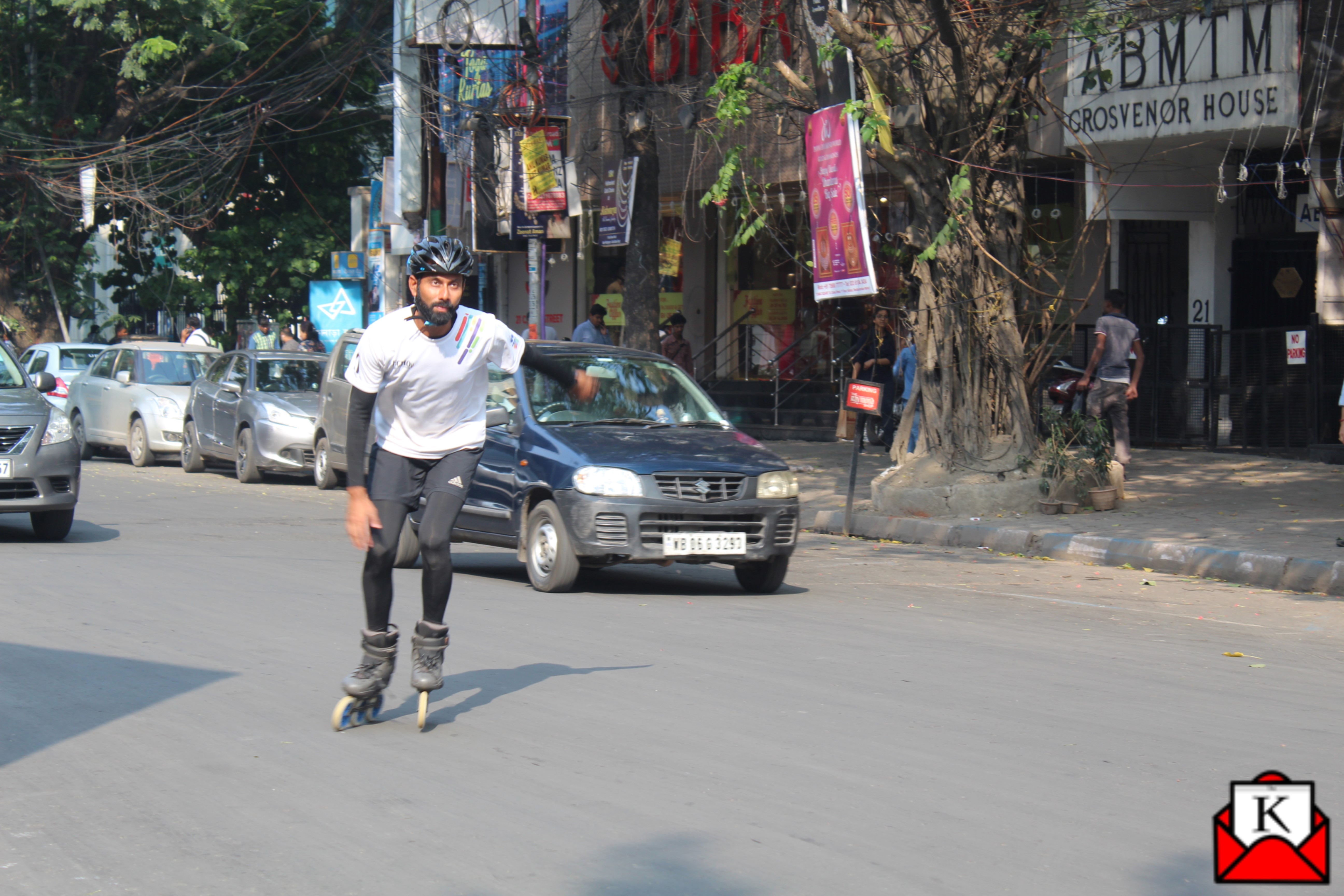 Rana Uppalapati’s Journey on Skates to Cover the Indian Golden Quadrilateral