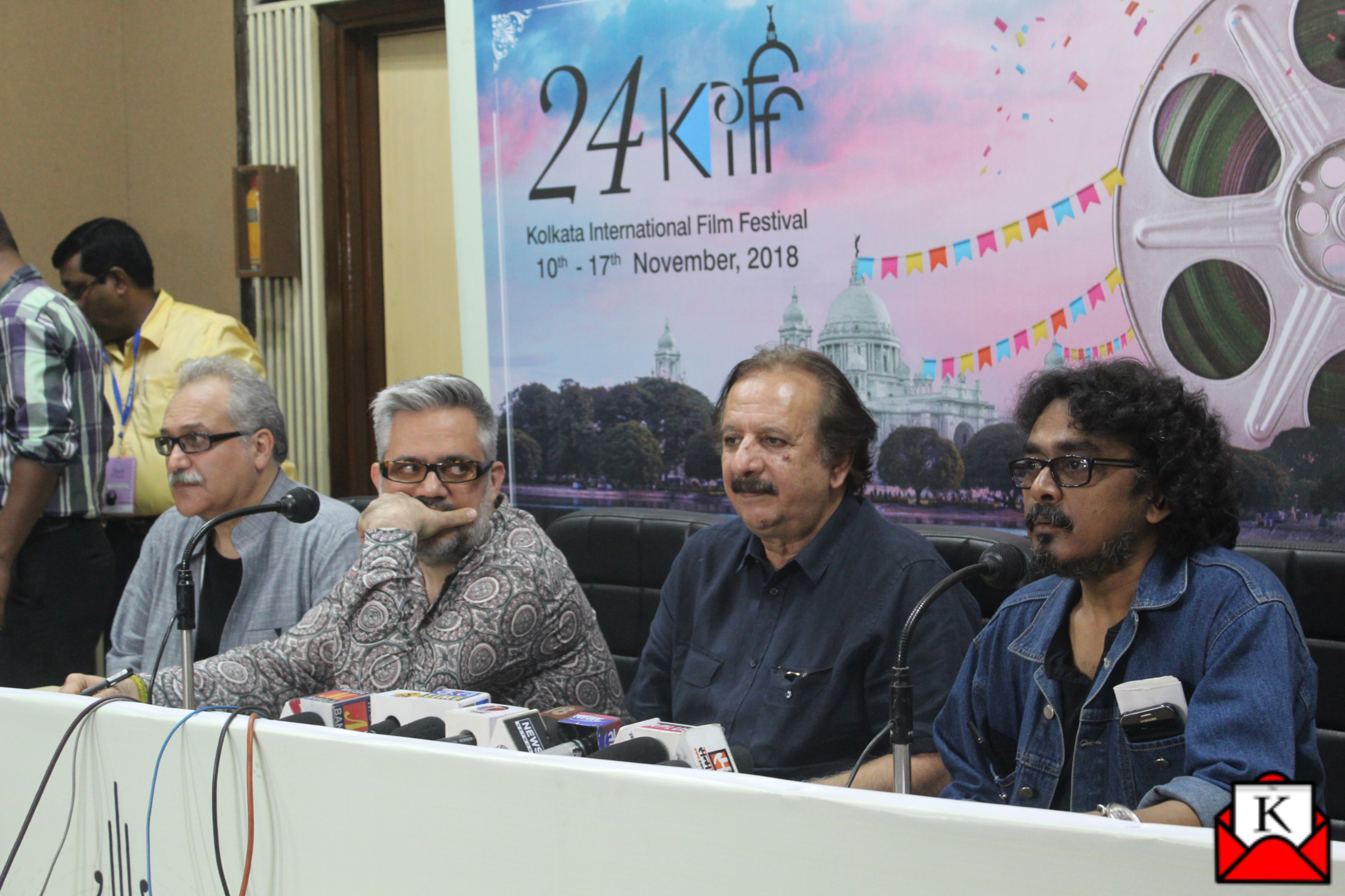 Iranian Director Majid Majidi at KIFF 2018; Press Conference on His Film The Willow Tree Organized