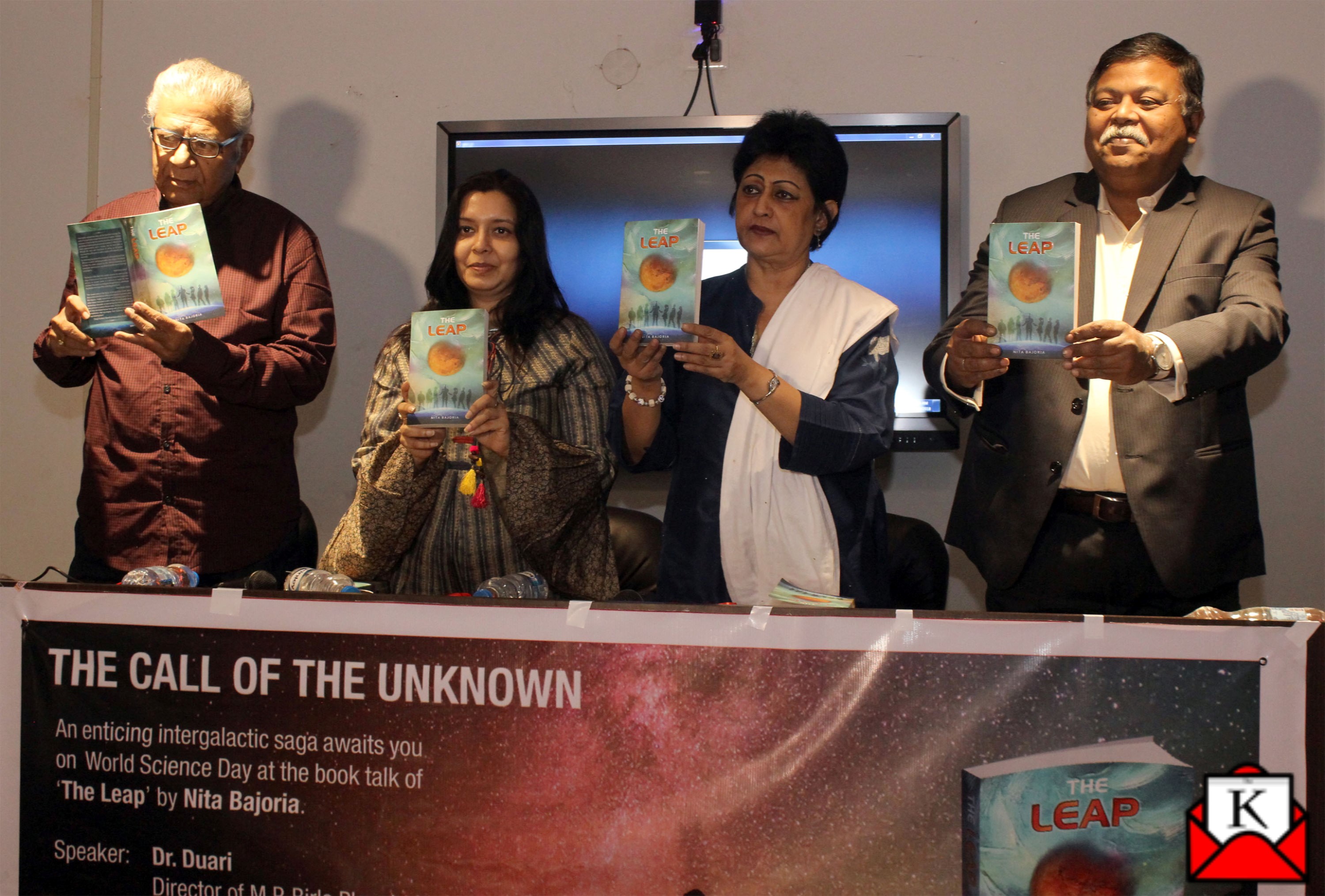 Mrs. Nita Bajoria’s Debut Novel The Leap Released; A Book on Contemporary Social Science Fiction