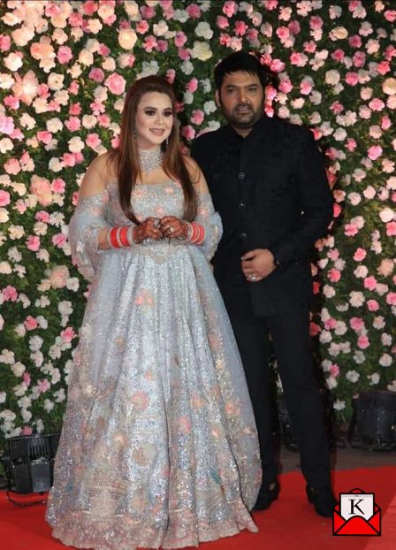 Video and Pictures of Kapil Sharma and Ginni’s Reception In Mumbai