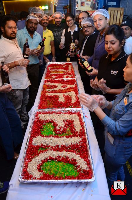 Cake Mixing Ceremony at Traffic Gastropub | The Kolkata Mail