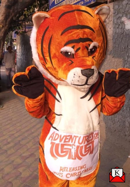 Animal Mascots Used For Promotion of Upcoming Bengali Film Adventures of Jojo