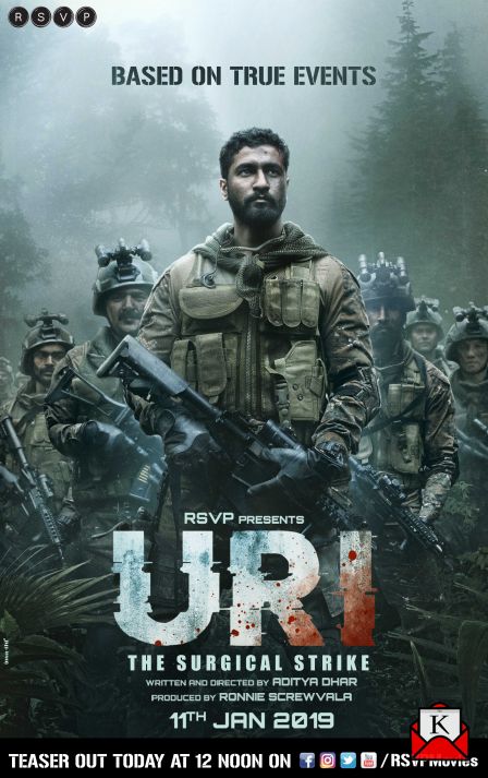 Uri’s New Teaser Released; Realistic Portrayal of Surgical Strike in The Film Stuns Audience