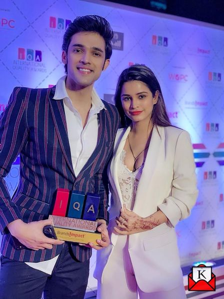Parth Samthaan Awarded With Youth Icon of The Year Award 2019