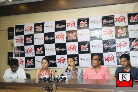 Cast and Crew Grace Press Meet of Upcoming Bengali Film Sakhhii