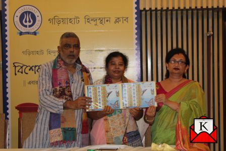 Gariahat Hindustan Club’s Stamp Launched; Tribal Theme in This Year’s Puja