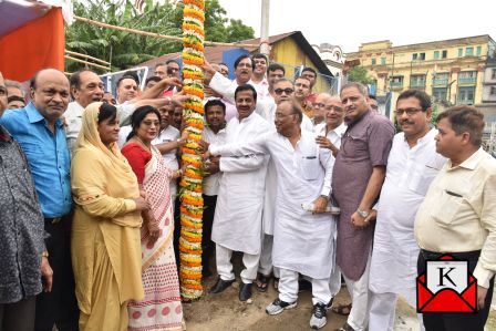 Khuti Pujo of Mohammad Ali Park Organized