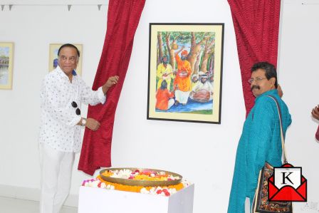 Barun Chanda Inaugurates Art Exhibition Maatir Taane-Glimpses of Rural Bengal